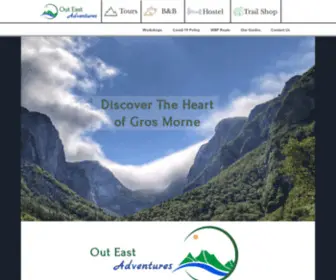 Outeastadventures.com(Tours & Accommodation) Screenshot