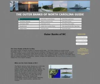 Outerbanksguide.net(Outer Banks of North Carolina) Screenshot