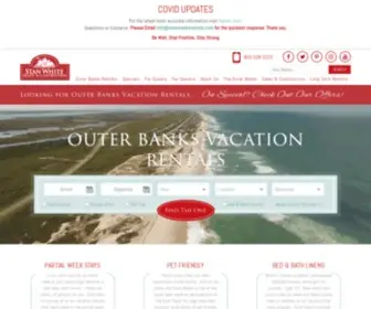 Outerbanksrentals.com(Outer Banks Vacation Rentals) Screenshot
