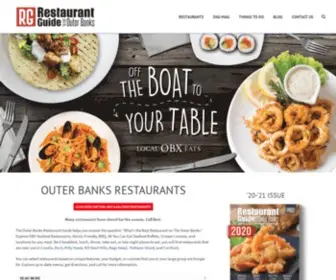 Outerbanksrestaurantguide.com(Outer Banks Restaurants) Screenshot