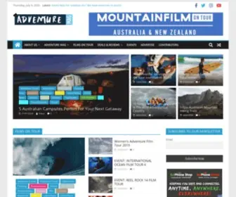 Outeredgemag.com.au(Adventure Mag) Screenshot