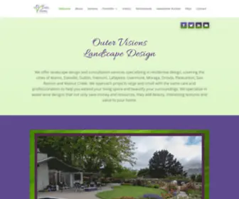 Outervisionsdesign.com(Outer Visions Landscape Design) Screenshot