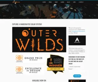 Outerwilds.com(Outer Wilds) Screenshot