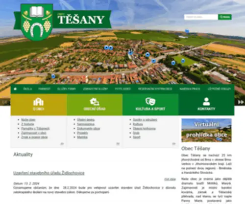 Outesany.cz(Těšany) Screenshot