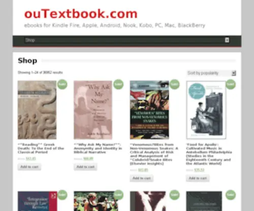 Outextbook.com(Products) Screenshot