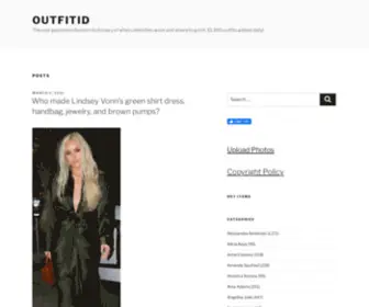 Outfitid.com(OutfitID) Screenshot