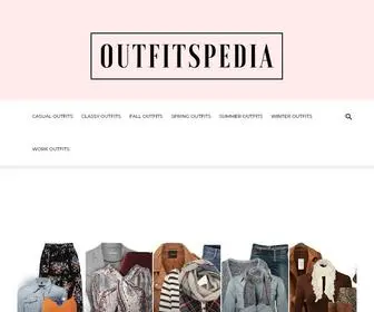 Outfitspedia.com(Outfits Pedia) Screenshot