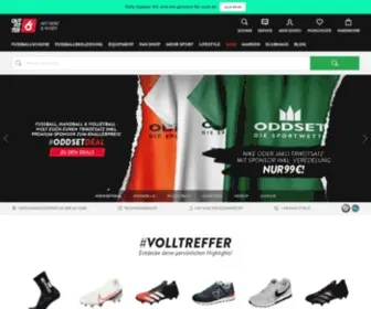 Outfitter.de(Dein Fußballshop für Fußballschuhe) Screenshot