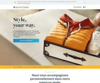 Outfittery.fr(Personal shopper en ligne pour femme & homme) Screenshot