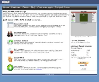 Outgg.com(OutGG Text Browser MMORPG Script) Screenshot