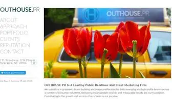 Outhousepr.com(OUTHOUSE PR) Screenshot