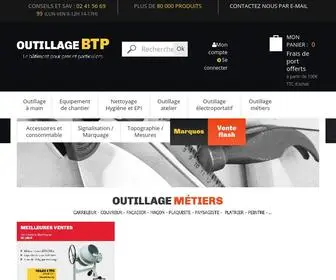 Outillage-BTP.com(Outillage b) Screenshot