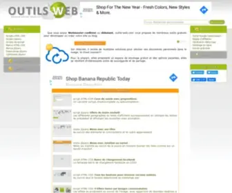 Outils-Web.com(Les outils du webmaster) Screenshot
