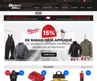 Outilspierreberger.com(Outils Pierre Berger) Screenshot