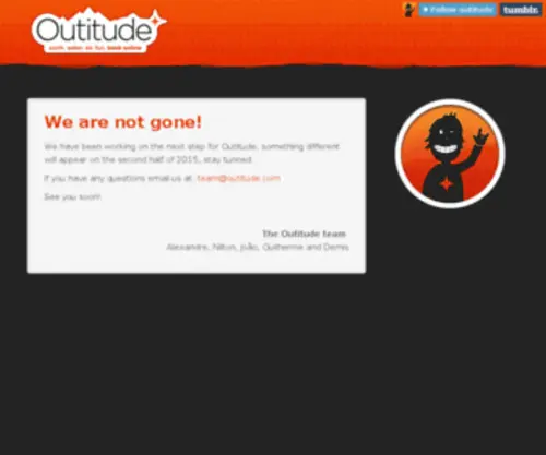 Outitude.com(Home) Screenshot
