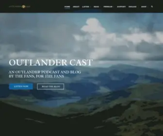 Outlandercast.com(Outlander Cast) Screenshot