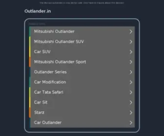 Outlander.in(outlander) Screenshot