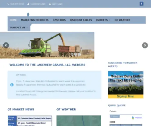 Outlanderstv.com(Lakeview Grains) Screenshot