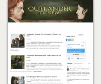 Outlandertvnews.com(Outlander TV News) Screenshot