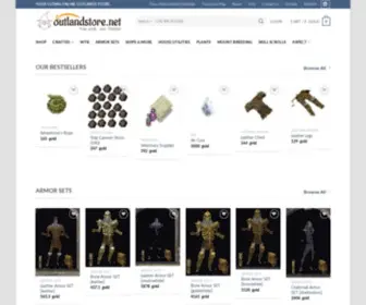 OutlandStore.net(Ultima Online Outlands Shop) Screenshot