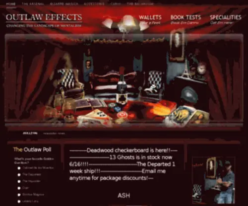 Outlaw-Effects.com(Outlaw Effects) Screenshot