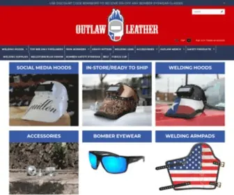 Outlawleatherusa.com(Welding Hoods) Screenshot