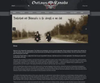 Outlawsmc-Canada.com(Outlaws Mc Canada) Screenshot