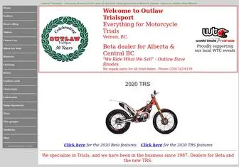 Outlawtrials.com(Outlaw Trialsport) Screenshot