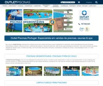 Outlet-Piscinas.pt(Especialista em piscinas) Screenshot