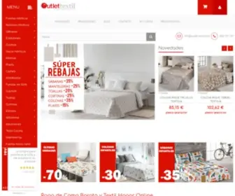 Outlet-Textil.com(Ropa de cama barata) Screenshot