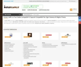 Outletcaffe.it(Vendita Cialde e Capsule Compatibili e Originali) Screenshot