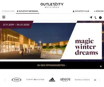 Outletcity.com(Outletcity Metzingen) Screenshot