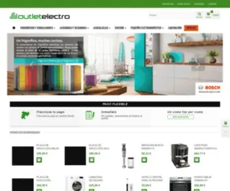 Outletelectro.com(Outlet Electrodomésticos) Screenshot