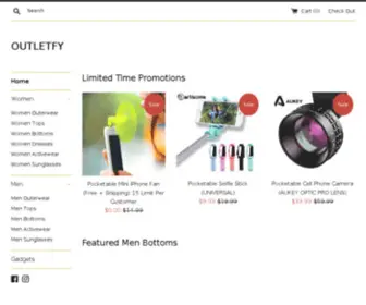 Outletfy.com Screenshot