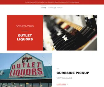 Outletliquors.net(Outletliquors) Screenshot