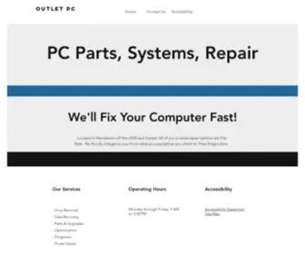 Outletpc.com(Electronics Repair) Screenshot
