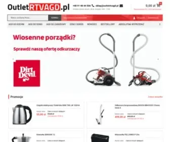 Outletrtvagd.pl(Outlet RTV i AGD) Screenshot