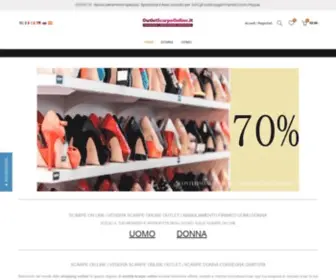 Outletscarpeonline.it(Scarpe Online) Screenshot