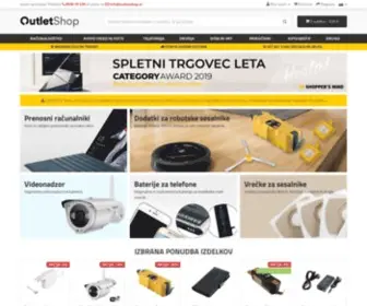 Outletshop.si(Baterije) Screenshot