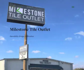 Outlettile.com(Milestone Tile Outlet) Screenshot