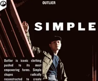 Outlier.cc(OUTLIER The Future of Clothing) Screenshot