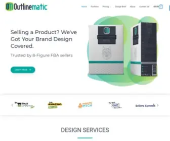 Outlinematic.com(Graphic Design Services for Amazon FBA Sellers) Screenshot