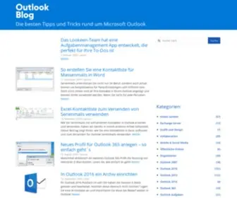 Outlook-Blog.de(Outlook Blog) Screenshot