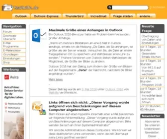 Outlook-Hilfe.de(›) Screenshot