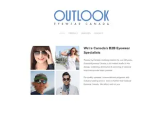 Outlookeyewear.ca(Outlook Eyewear Canada) Screenshot