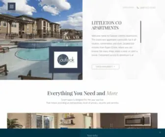 Outlooklittleton.com(Welcome home to Outlook Littleton. This brand new apartment community has it all) Screenshot