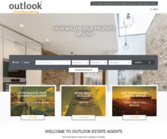 Outlookproperty.com(Outlook Estate Agents) Screenshot