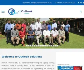 Outlooksolutions.co.ke(Commited to Excellence) Screenshot