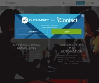 Outmarket.com(OutMarket is now iContact Pro Select) Screenshot