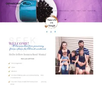 Outmatchedmama.com(The Outmatched Mama) Screenshot